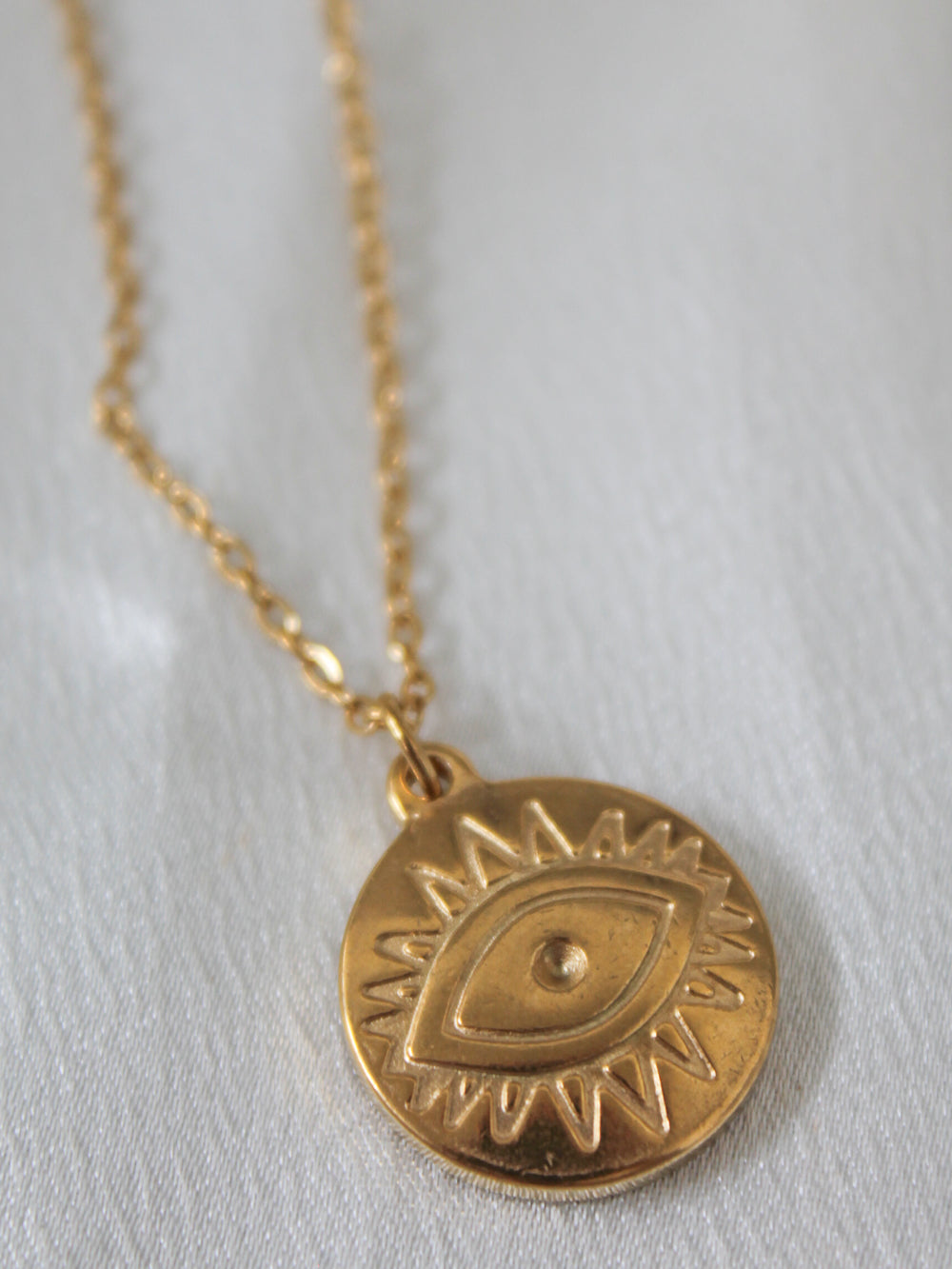 Ellie Vail Helena Evil Eye Necklace 