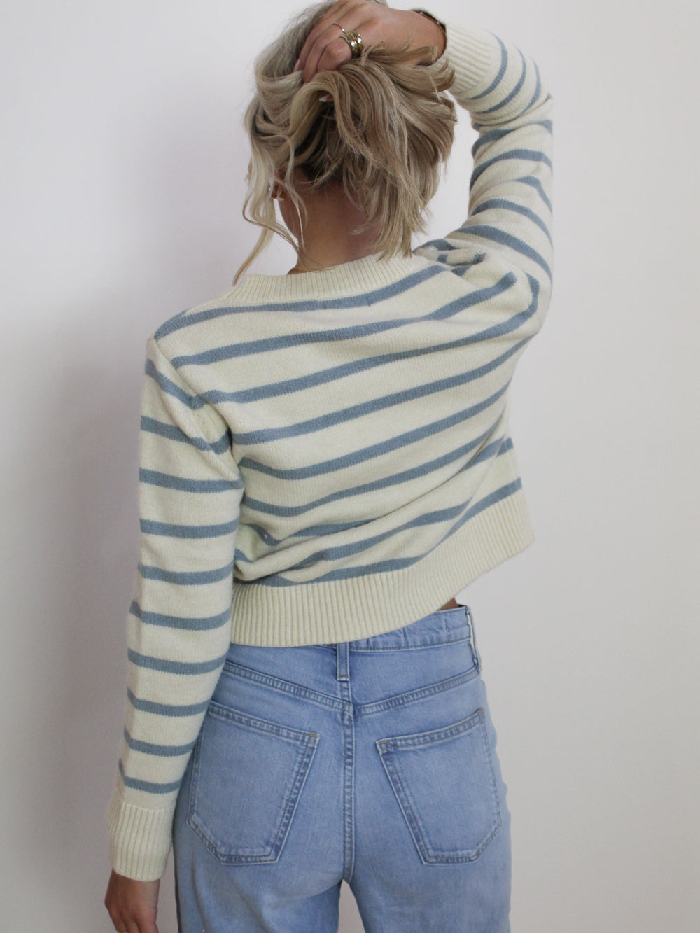 Sheri Striped Sweater by Sadie and Sage