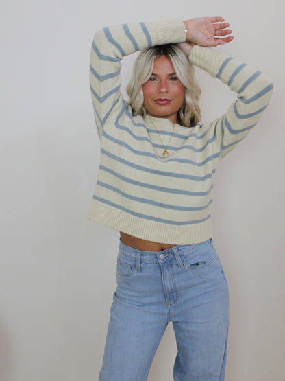 Sadie and Sage Sheri Striped Sweater