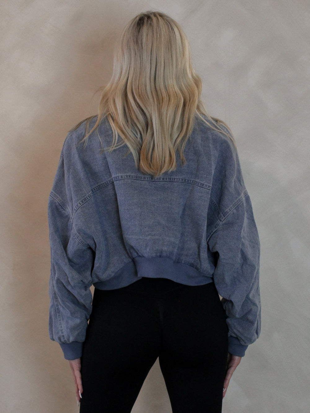 A Cropped Denim Jacket for  Women
