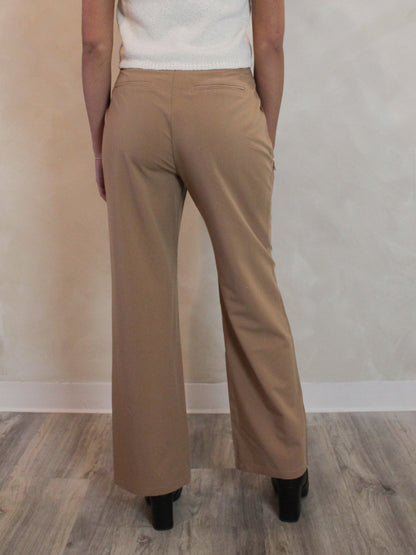 Cute Tan Trouser Pants for Women